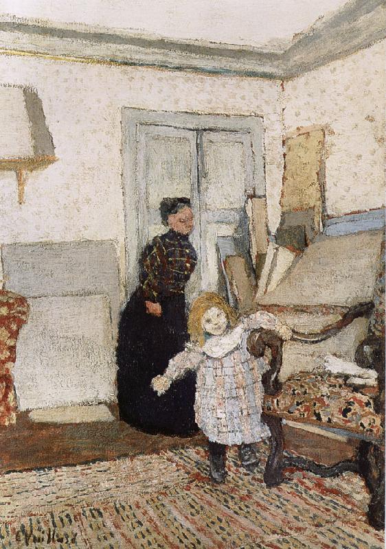 Edouard Vuillard The first step to oil painting picture